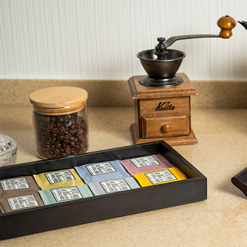 豆から挽けるコーヒーミルセット一式画像